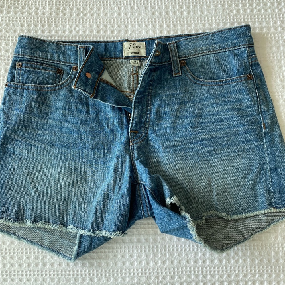 J. Crew denim shorts size 28